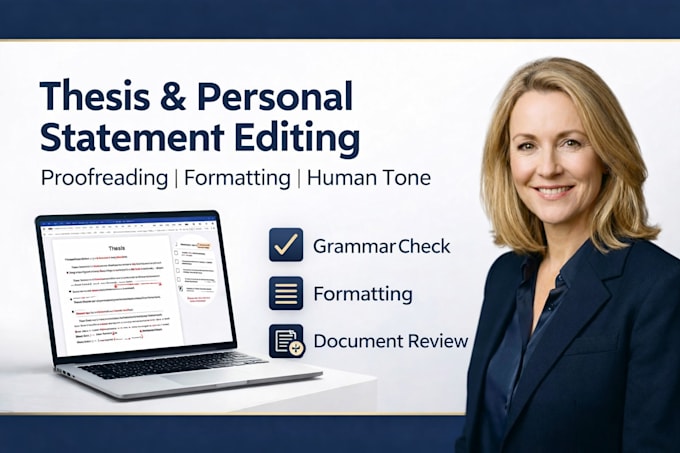 proofread edit phd masters theses dissertation personal statement proposal