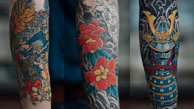 tailored japanese tattoo designs by expert