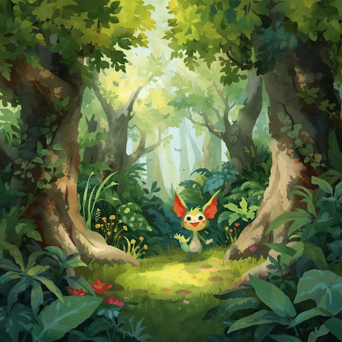 paint digital watercolour illustration