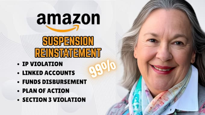 write amazon poa for section 3 IP violation reinstate amazon suspension quickly