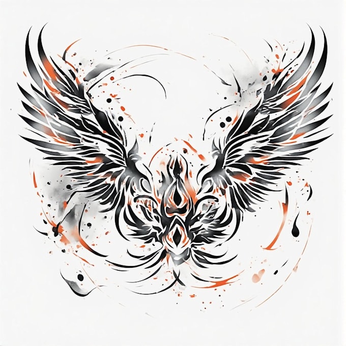 create custom and detailed tribal tattoo design