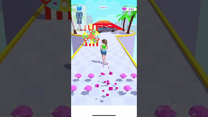 develop full tiktok game, mini game