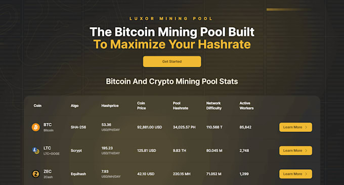 create instant mining pool for any algorithm