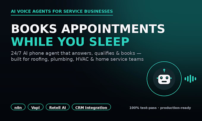 build an ai voice agent that books appointments