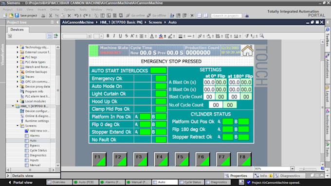 do plc program and hmi using siemens tia portal