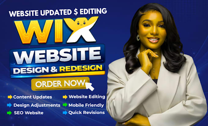 improve wix website editing wix website updates wix website optimization