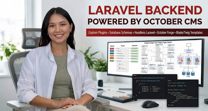 develop laravel rest API or october cms expert websites