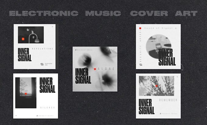 design professional electronic music cover