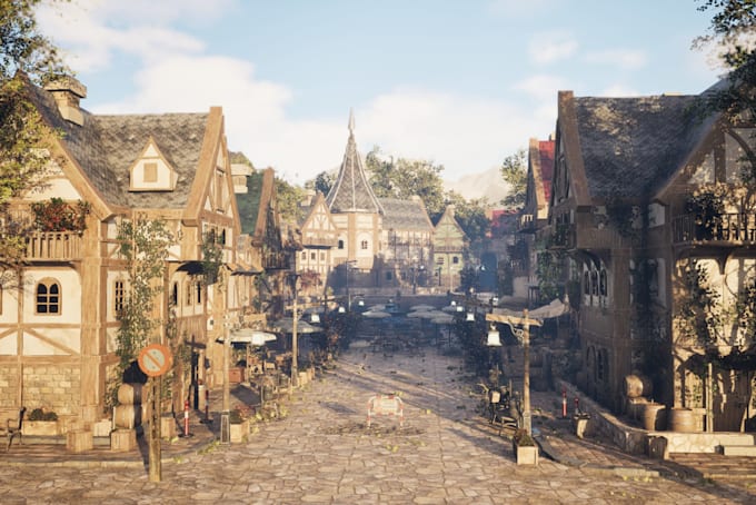 create unreal engine environments for your game