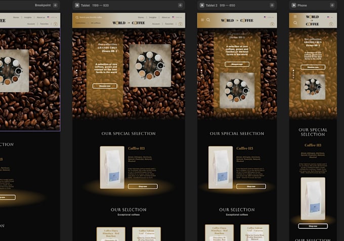 create your fully customized ecommerce website on framer and shopify