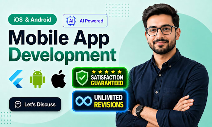 develop flutter app for android and ios mobile app development
