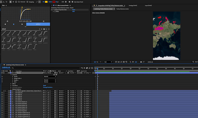 create professional map animation with geolayers 3 in after effects