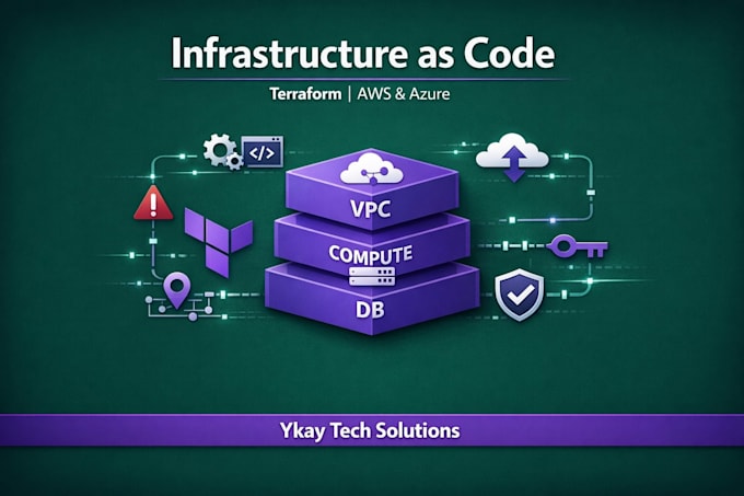 build and automate your cloud infrastructure using terraform on AWS or azure
