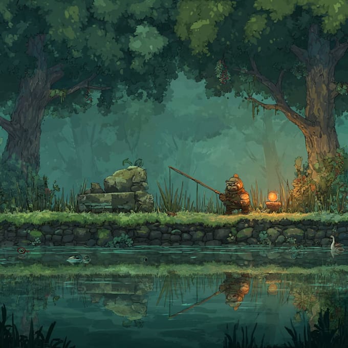 design 2d artwork for your game