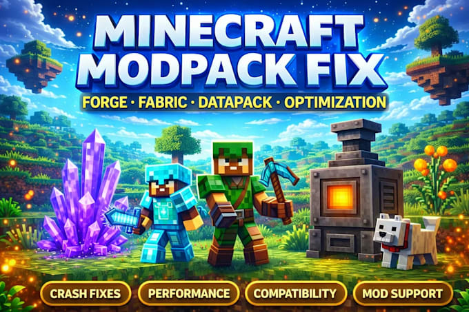 create fix and optimize minecraft modpack convert forge mod to fabric datapack