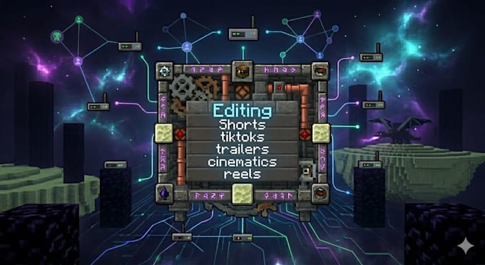 create a cinematic minecraft trailer
