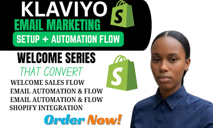 create klaviyo automation flows and welcome email series