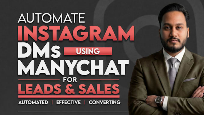 automate instagram dms using manychat for leads and sales