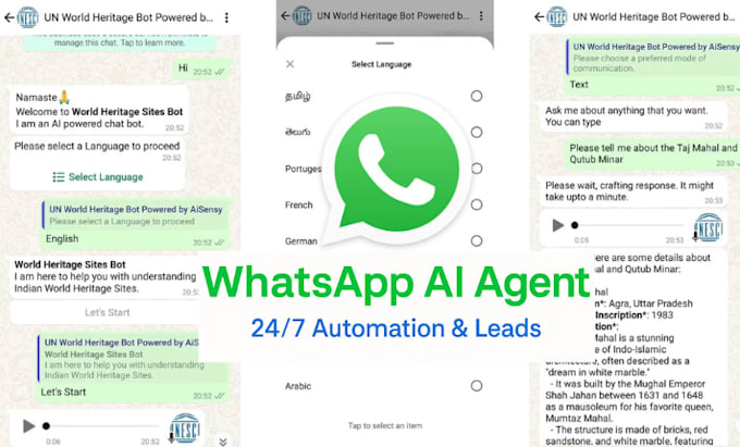 build a custom whatsapp ai chatbot and ai agent for business