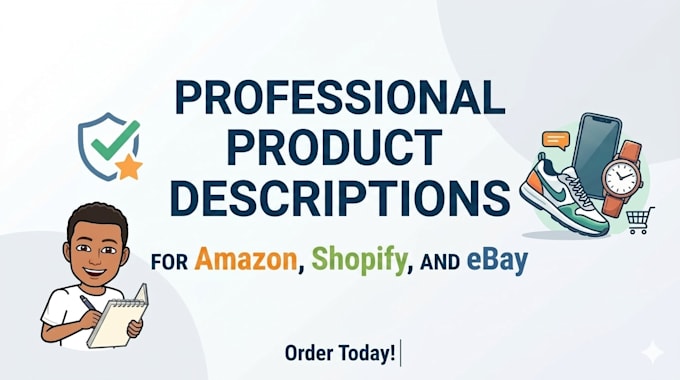write SEO amazon and shopify product descriptions