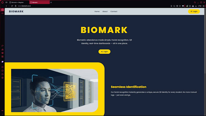 design a completely interactive website for you