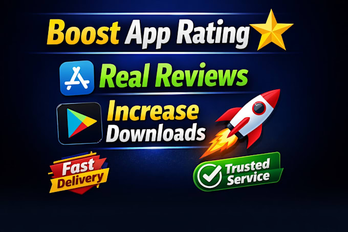 provide app store and play store reviews to boost your rating