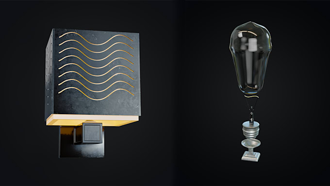 design lamps and create high quality 3d models and renders