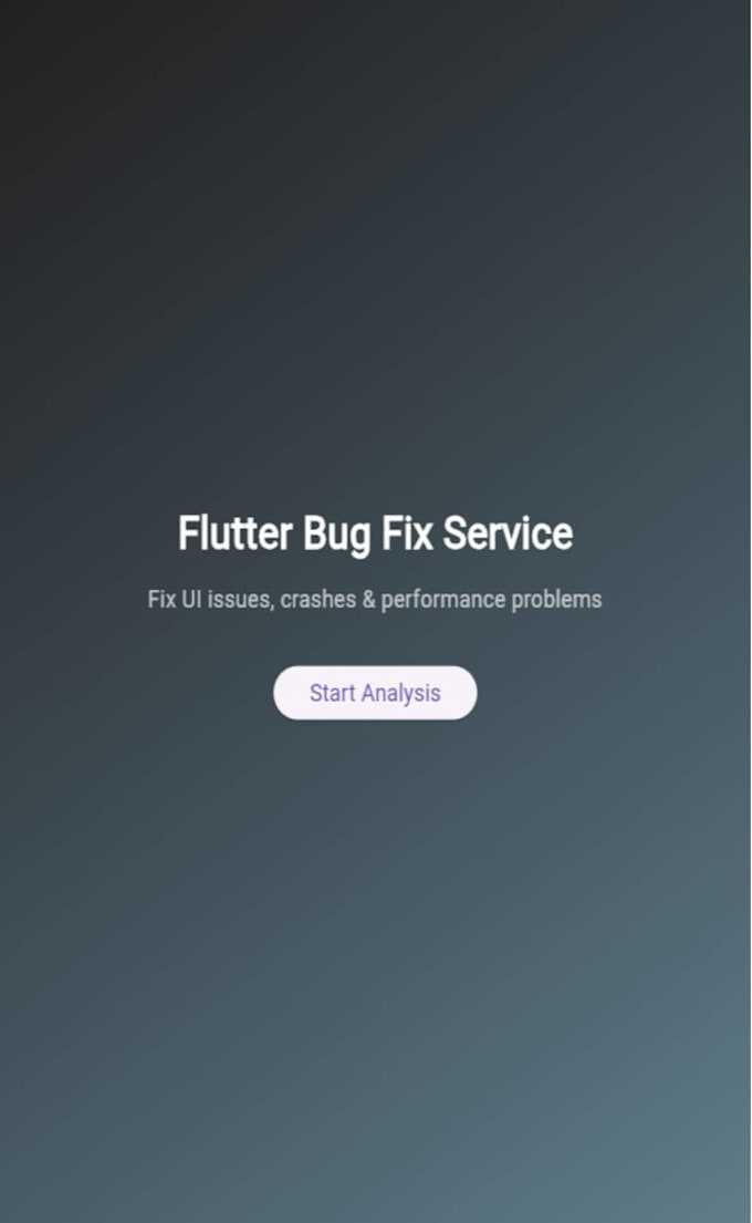 fixing flutter UI bugs and improve your app design