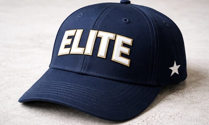 do embroidery digitalizing for logo, hat and cap