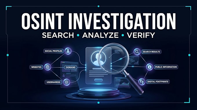 conduct a professional osint investigation