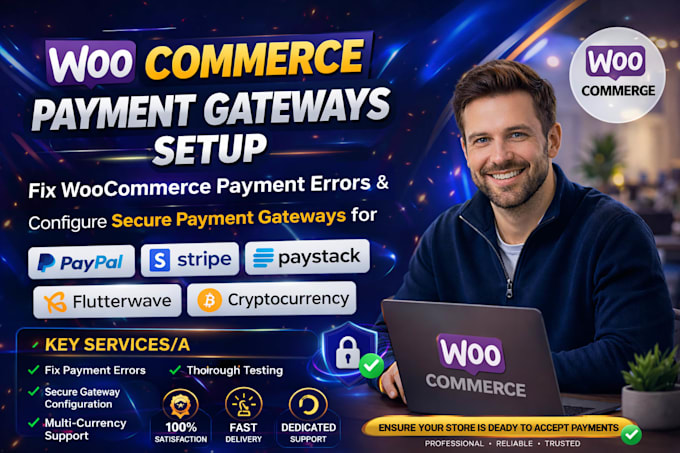 fix woo commerce payment erorrs,configure secure payment gateways for wordpress