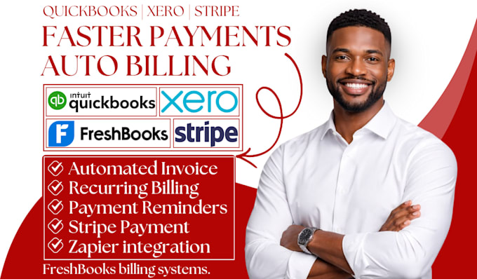 setup home service businesses quickbooks online xero freshbooks stripe invoicing