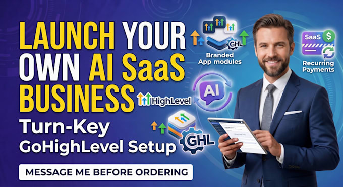 build and automate your highlevel saas business from scratch