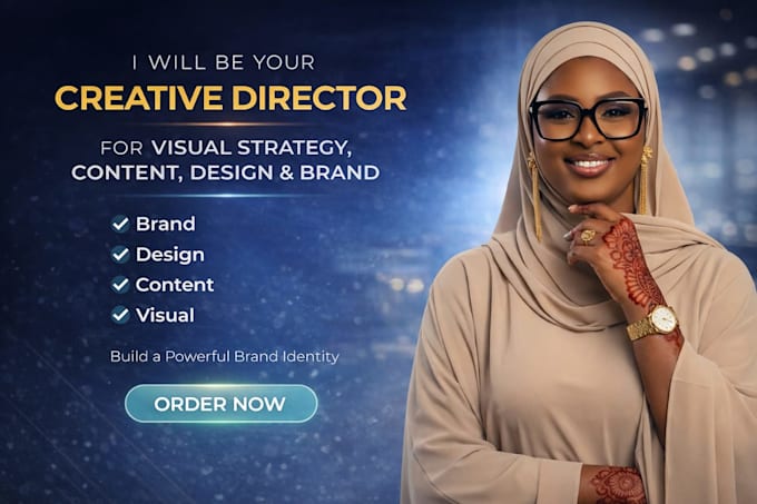 creative director for brand strategy and visual identity brand guidelines