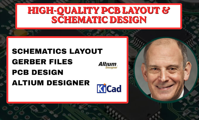 Gerber Layout Design professional pcb layout schematic and gerber files by ...