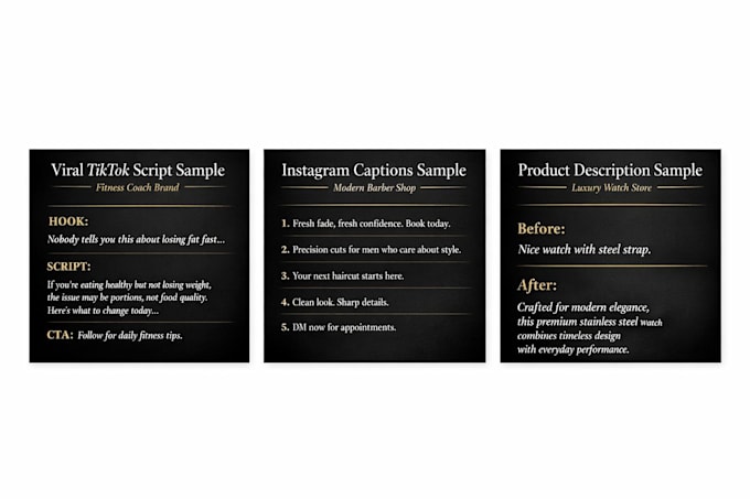 write viral tiktok scripts and hooks for your brand