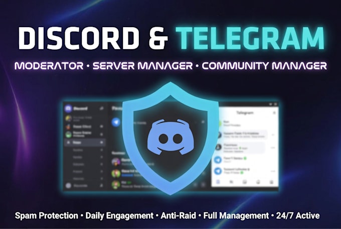 be your discord moderator, server manager, or community manager