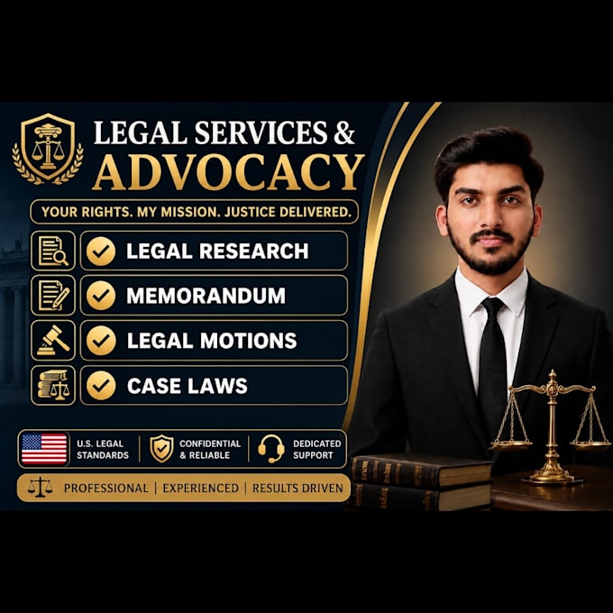 do legal research, legal motions, legal complaints and case laws