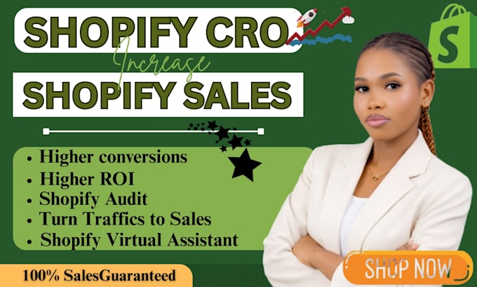 shopify converison rate optimization, shopify cro audit to boost shopify sales