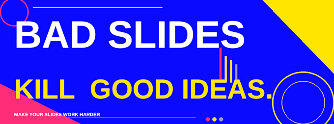 create modern pitch deck and powerpoint presentation design