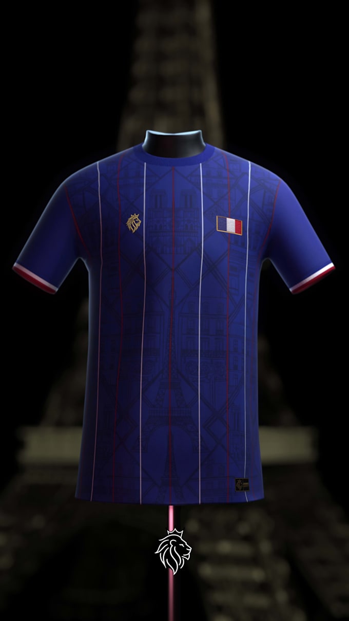 do attention grabbing HD 3d jersey animation for product launches and social ads