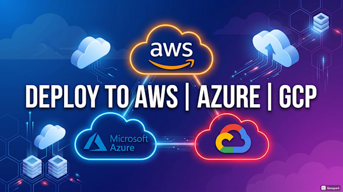 deploy your web applications to AWS, azure, gcp cloud
