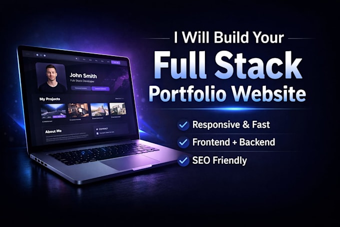 build your modern portfolio website