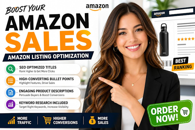 provide amazon listing optimization to grow your sales