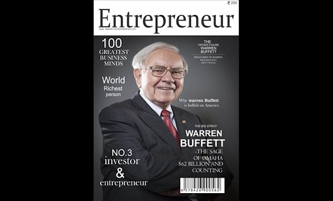 design a professional magazine layout for your business