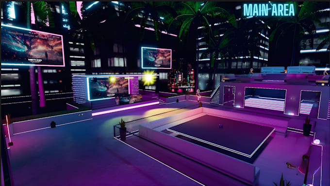 create vrchat world, metaverse world, interactive vrc world,vr unity environment
