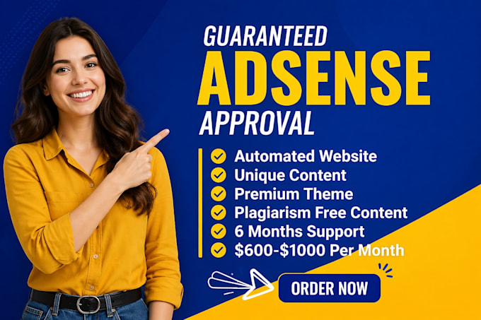 make adsense auto wordpress website for adsense approval