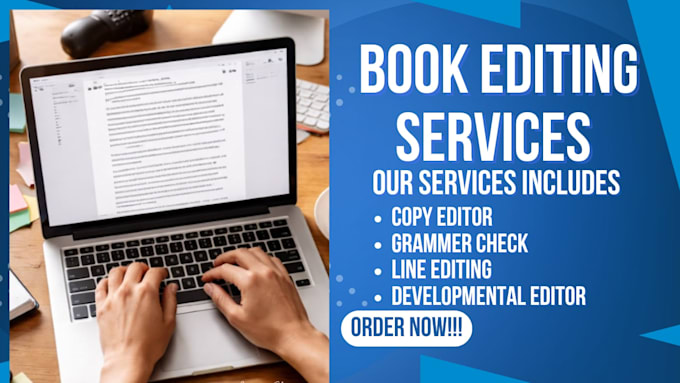 edit, proofread and copy edit your manuscript