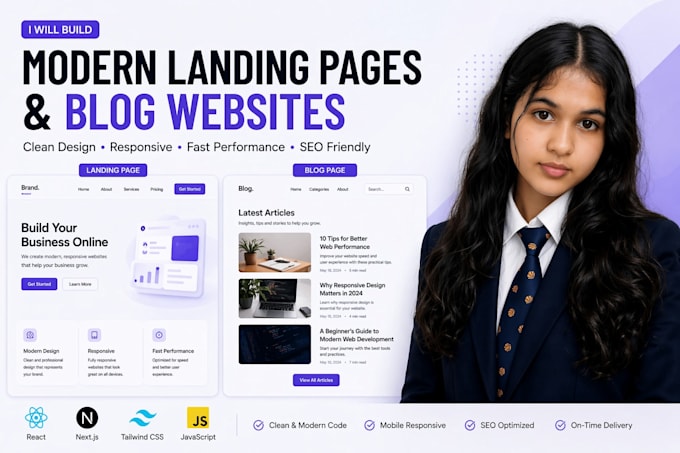 create a fast responsive website