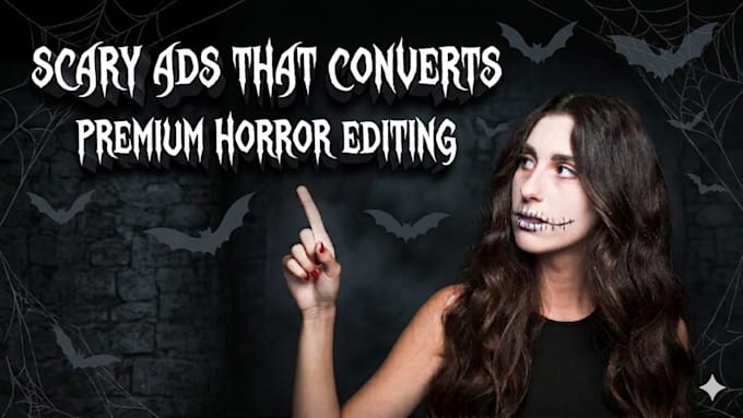 create high converting horror video ads for escape rooms and events
